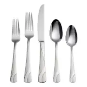 Oneida River 20 Piece Everyday Flatware , Service for 4 18/0 Stainless Steel,...