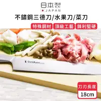 在飛比找momo購物網優惠-【好拾物】下村工業 日本製一體成型不鏽鋼刀 三德刀 水果刀 