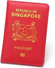 [CHUAN boutique] Singapore Passport Holder Protective Cover Unisex Passport Book Protective Shell Passport Wallet for Travel