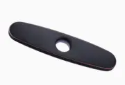 Sink Hole Cover, Faucet Hole Deck Plate 10" Oil Rubbed Bronze Escutcheon Plate