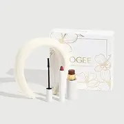 Ogee Cheers to Glow Limited-Edition Set - Sculpted Face Stick in copper, Tinted Sculpted Lip Oil in Rosalia, and Beyond Clean Volumizing Mascara Copper