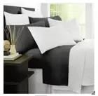 New Ramesses 2000 TC Bamboo Single Sheet Set Charcoal