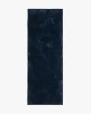75' x 215' | Machine Washable Runner Rug | Kid & Pet Friendly | Indoor Rug | Midnight Ocean Blue Plush Rug | Ruggable