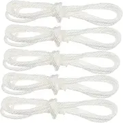 OFFSCH Nylon Pull Start Rope 50pcs Starter Cord for Gasoline and Engines Recoil Starter Rope for Chainsaws Lawn Mowers and Generators 4mm Diameter Easy to Use and Store