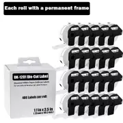 20Rolls DK-1201 29mm×90mm Address Label 400 Labels For Brother QL-570 w/10 Frame