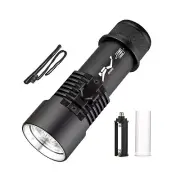 IPX8 4000LM Professional Diving Flashlight Underwater 200m Scuba Dive Torch USW6
