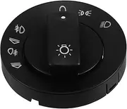 Luxshiny Car Headlight Control Switch Manual Fog Lamp Switch for Durable Design Direct Replacement Non Auto Functionality Easy Installation