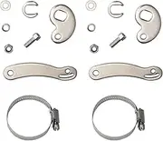 2 Set Torque Arm Set for Ebike, Torque Arm for Ebike Heavy Duty, Universal Torque Arm Conversion Kit for Electric Bicycle, Bicycle Dropout Amplifier for Ebike Front or Rear Hub Motors