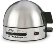 810 Gourmet 7-Egg Cooker with Electronic Timer, Audible Signal & Nonstick Stainl