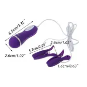 Clitoris Stimulator Nipple Breast Vibrator Massager Sex Toys For Women 10 Speed