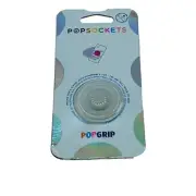 NEW POPSOCKETS POPSOCKET White POPGRIP Phone Grip Stand Swappable Top