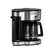 Hamilton Beach 2-Way Programmable Drip Coffee Maker 13.7" Stainless Steel Black