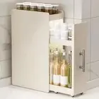 Carbon Steel Narrow Spice Rack Condiment Storage Organizer Salt Sauce Vinegar