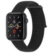 Case-Mate Nylon Sport Watch Strap Wrist Band for 42-44mm Apple Watch Black