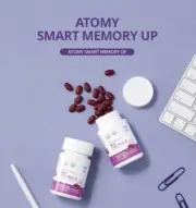 ATOMY Smart Memory Up 600mg 60 tablets Grape Blueberry made in Korea