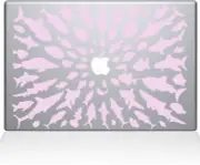 The Decal Guru 0147-MAC-15X-LAV Think Different Decal Vinyl Sticker, 15" MacBook