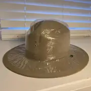 STRATTON HAT S40 /TROOPER/SHERIFF/ POLICE/RANGER/TAN BEIGE FELT HAT SZ 6 5-8
