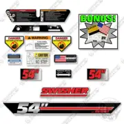 Fits Swisher Zero Turn Decal Kit Mower - 54 INCH - 7 YEAR OUTDOOR 3M VINYL!