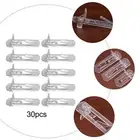 30x Locking Shelf Support Pegs Clear Shelf Pegs for Closet Cupboard Bookcase