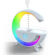 Anti Gravity Water Drop Humidifier LED Colorful Night Light Built-in Bluetooth Speaker Humidifier Diffuser Aroma Essenti