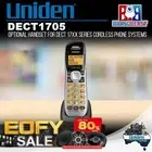 Uniden DECT1705 Optional Handset for DECT 17xx Series Cordless Phone Systems