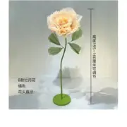 900mm Silk Flower Automatic Opening Closing Mechanical Artificial Flowers B2