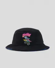 [Sanction] Sanction Boys' Stoked Bucket Hat in Blue Mottle One Size Blue Mottle
