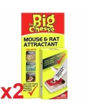 The Big Cheese Mouse And Rat Attractant FOR TRAP BETTER THAN CHEESE PEST TRAP X2