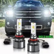 LED Headlight Bulbs 20000Lumens Kit 9012 High Low Beam Super Bright White 6500K (for: Fiat)