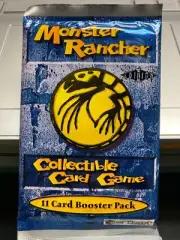 Monster Rancher 1st Edition Collectible Card Game Booster Pack Artbox (11 Cards)
