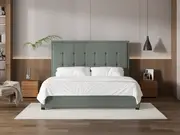My Style Framed Headboard & Standard Base - Super King / Seaglass / Standard Base