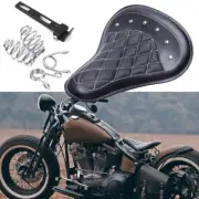 Motorcycle Leather 13" Large Solo Seat Spring For Harley Davidson Chopper Bobber