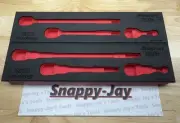Snap-on Tools USA NEW RED 2pc Foam For 1/4” Drive Flex & Fixed Head Ratchets
