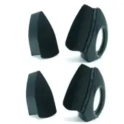 Car Tire Shine Applicator,Tire Shine Car Detailing Brush,High 2pcs-Black