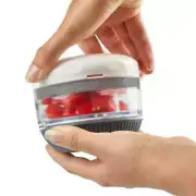 Zyliss Twist & Roll Mini Chopper Easy Food Processor Vegetable Slicer New