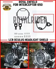 Royal Enfield "LCB OCULUS HEADLIGHT SHIELD" For Interceptor 650