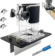 Wood Router Slotting Locator | 2 in 1 Mortising Jig | Multifunctional Slotting Bracket for Cabinet Door Furniture Panel Connections Wardrobe