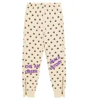 [The Animals Observatory] The Animals Observatory Panther printed cotton sweatpants Y 8 multicoloured