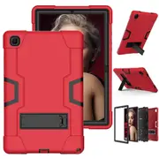 MCC Stylish Shockproof Samsung Galaxy Tab A8 10.5" Case Cover X200 X205 [Red+Black]