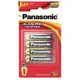 【國際牌Panasonic】 鹼性電池3號AA電池4入 吊卡裝(大電流電池/公司貨)