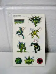 teenage mutant ninja turtles, magnetic stickers by mirage studios 2003 brand new