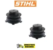 2 REPL STIHL BUMP KNOB TRIMMER HEAD AUTOCUT 25-2 4002 713 3017 FS 55 90 100RX