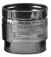 Selkirk 243241 Pellet Pipe Connector, Multi-Fit, 3-In. - Quantity 1