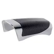 (Black Carbon Fiber)Carbon Fiber Handbrake Cover Wooden And Carbon Fiber Style