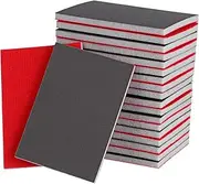 Cabilock Auto Wood Polishing Sponges 20 Pack Sanding Blocks Fine Grit Wet/Dry Use for Multiple Applications