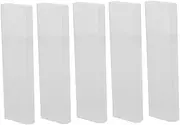 Healvian Travel Essential: 5pcs Scraper Storage Box Compact Plastic Organizer for Outdoor Baby and Scraper