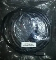Super VGA 25 ft HD15 M/M W/ Ferrite Male to Male Cable Generic