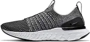 [Nike] React Phantom Run Flyknit 2 Womens Casual Running Shoe Cj0280-002 Size 9 Black/White