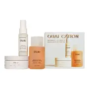 [OUAI] Detangle, Cleanse & Exfoliate On The Go Set