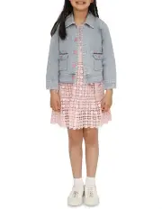 [Belle & Bloom] Sweet Like Me Denim Jacket in Stonewash